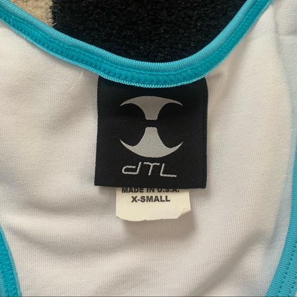 DTL Sportswear Skull & Racket Rhinestone Tennis Tops - Picture 10 of 11